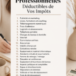 Dépenses déductibles pour entrepreneurs avec un calculateur d'impôts