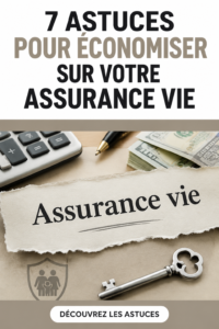 Femme souriante consultant des documents sur son assurance vie.