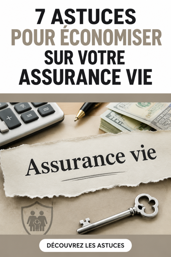 Femme souriante consultant des documents sur son assurance vie.