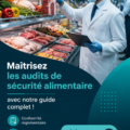 Un groupe de professionnels réalisant un audit de sécurité alimentaire dans une cuisine