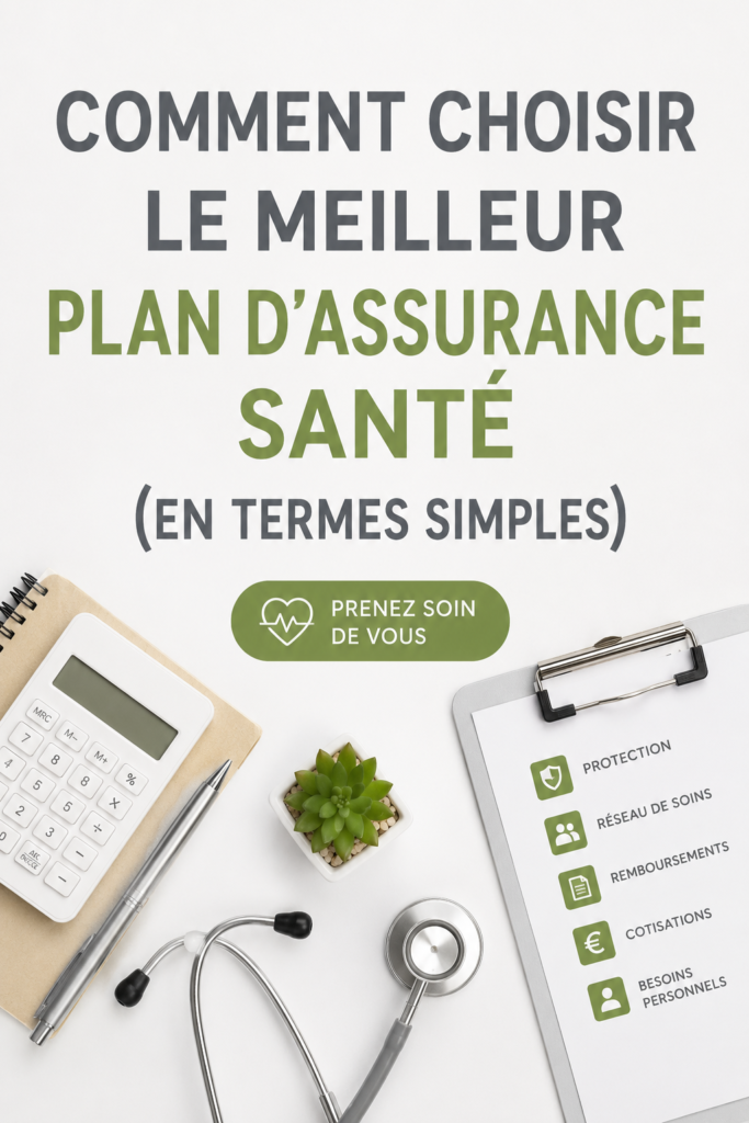 Femme examinant des documents d'assurance santé