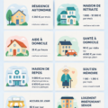 Illustration représentant les coûts des soins de longue durée en 2026.
