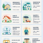 Illustration représentant les coûts des soins de longue durée en 2026.