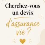 Femme consultant une estimation d'assurance vie sur son ordinateur