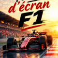 Fonds d'écran F1 coloré avec des voitures de course emblématiques