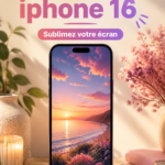 Collection de fonds d'écran modernes pour iPhone.