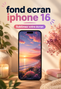 Collection de fonds d'écran modernes pour iPhone.
