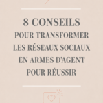 Une femme utilisant les réseaux sociaux pour promouvoir son activité professionnelle.