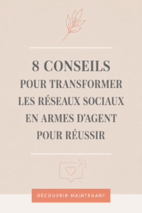 Une femme utilisant les réseaux sociaux pour promouvoir son activité professionnelle.