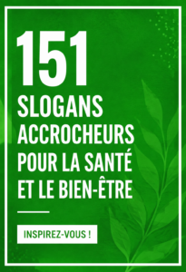 Une image inspirante avec des slogans de santé positive en arrière-plan.