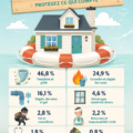 Intérieur d'une maison chaleureuse et accueillante avec des couleurs douces et des meubles confortables.