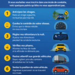 Visuel d'une auto-école à Calgary avec des élèves en train de pratiquer la conduite.