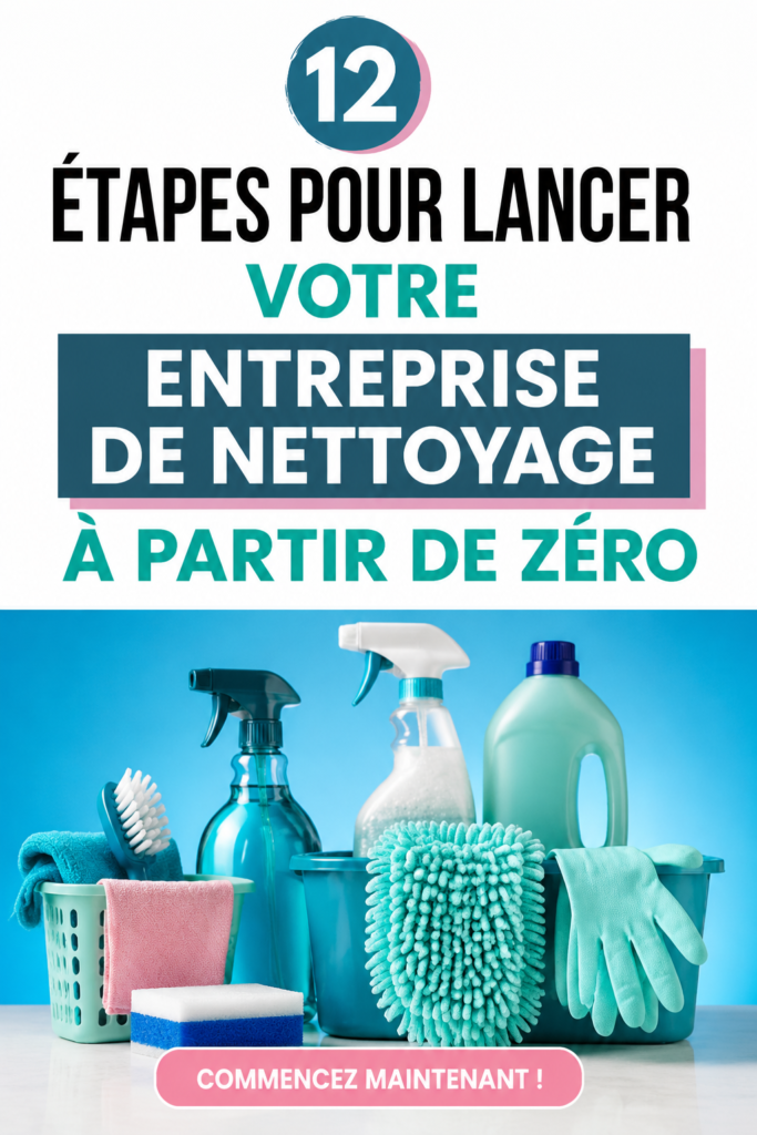 Femme discutant d'un business plan pour son entreprise de nettoyage.