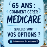 Femme de 65 ans explorant des documents sur Medicare.