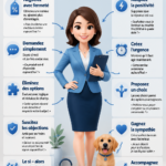 Un tableau illustrant les étapes d'un processus de vente efficace pour une entreprise