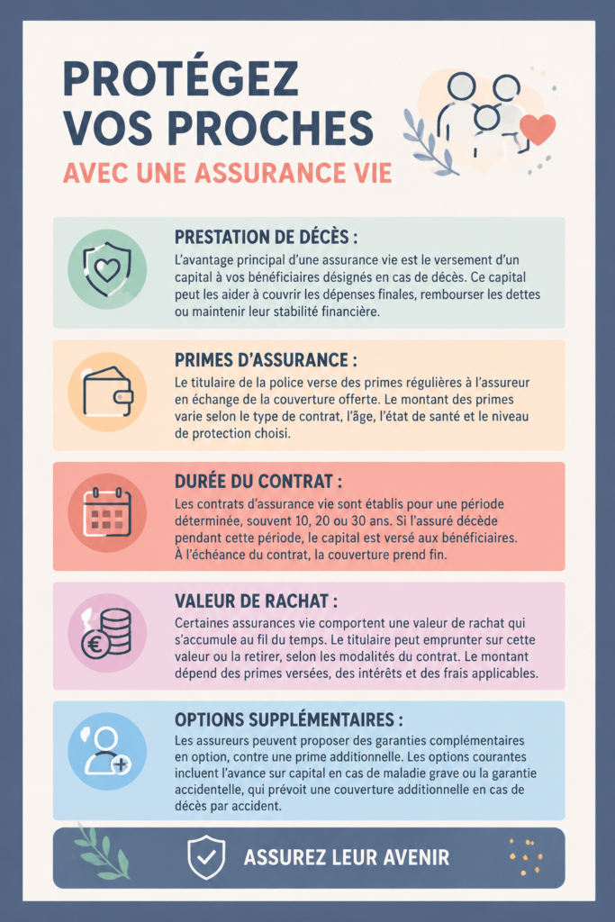 Une femme souriante réfléchit à l'importance de l'assurance vie pour sa famille.