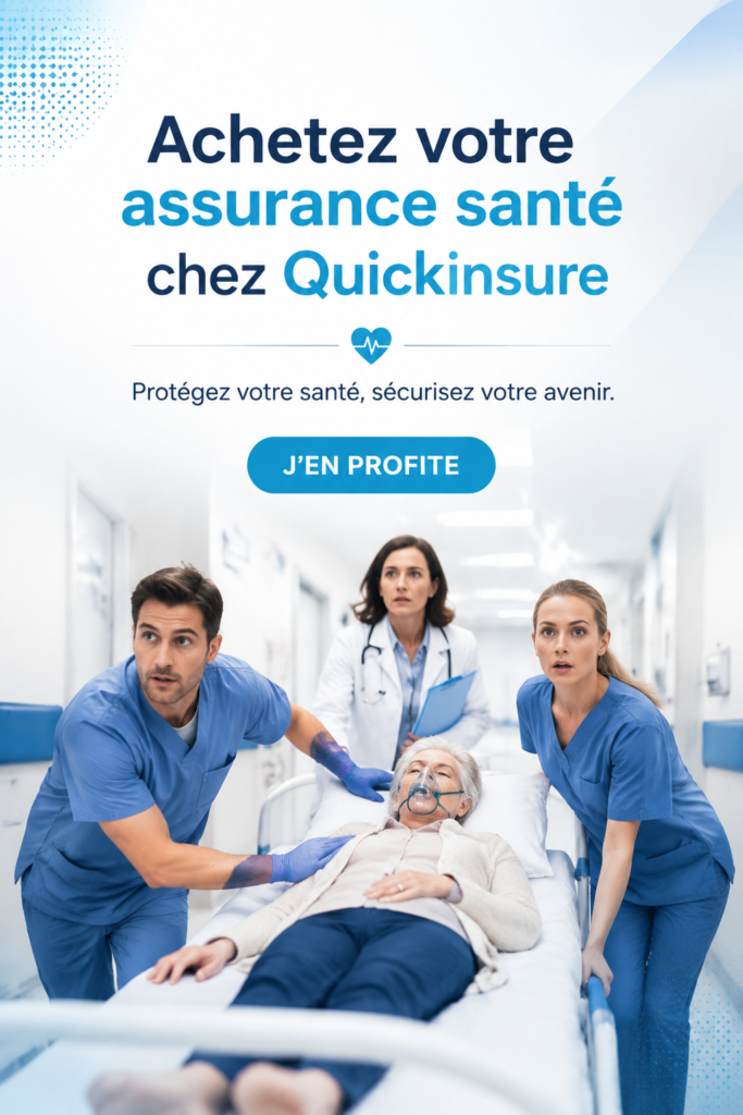 Femme réfléchissant à son assurance santé, entourée de documents et d'une tasse de thé.