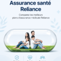 Femme réfléchissant à son choix d'assurance santé avec divers documents.
