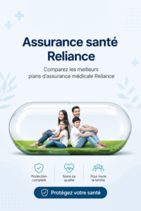 Femme réfléchissant à son choix d'assurance santé avec divers documents.
