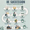 Une femme discutant des documents de succession avec un conseiller.