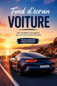 Une collection de fonds d'écran voiture variés pour smartphone et ordinateur.