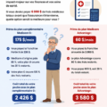 Une femme réfléchissant à sa santé et à son assurance Medicare.