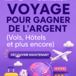 Une femme souriante devant un paysage de voyage, représentant les programmes d'affiliation
