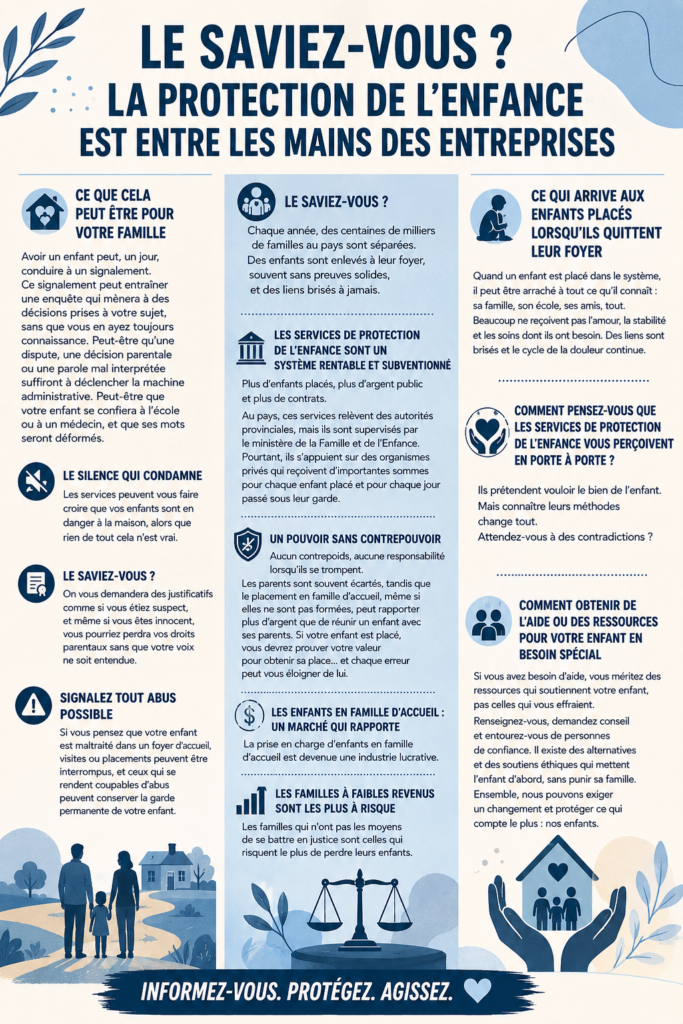 Image représentant des services de protection de l'enfance en action.