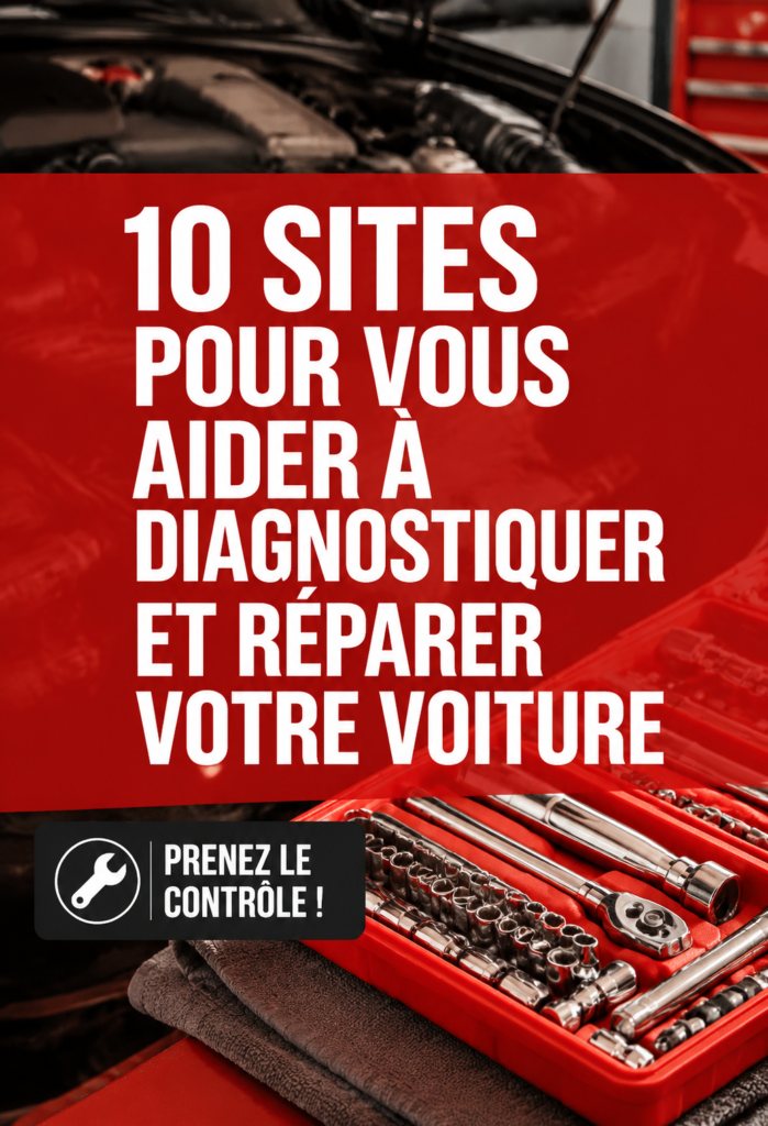 Femme examinant les composants de sa voiture pour diagnostiquer un problème de panne.