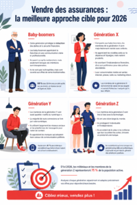 Femme conseillère en assurance discutant avec des clientes