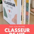 Un carnet de vie ouvert avec des notes et des images colorées.
