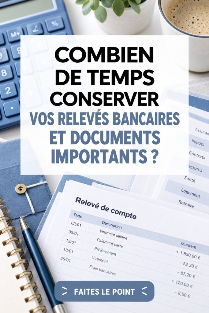 Femme triant ses relevés bancaires et documents importants chez elle.