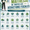 Infographie sur les déductions fiscales à connaître pour alléger ses impôts