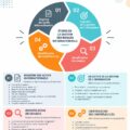 Infographie illustrant la gestion des risques d'information, avec des conseils pratiques