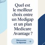 Comparatif entre Medigap et Medicare Advantage, exposition des options de couverture santé.