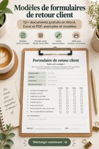 Exemples de formulaires de retour client à télécharger