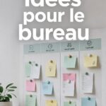 Un bureau bien organisé avec des fournitures soigneusement rangées, favorisant la productivité.