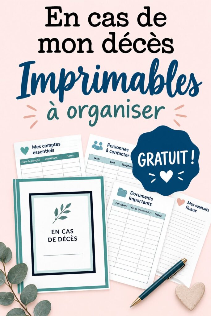 Modèles gratuits pour organiser des documents importants