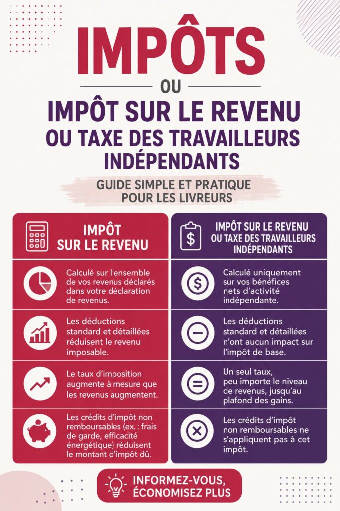 Guide sur les taxes pour Dashers avec des informations pratiques pour 2025.