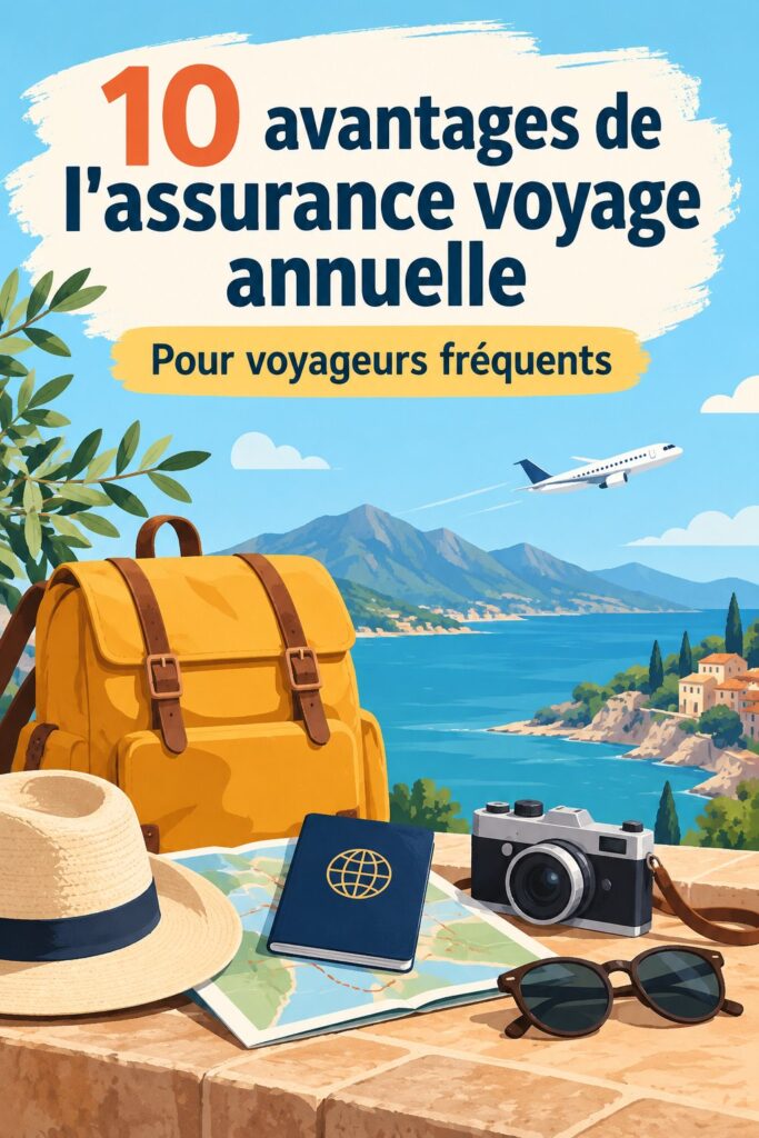 Femme souriante tenant son billet d'avion, symbolisant l'assurance voyage annuelle.