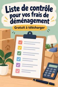 Femme planifiant son déménagement avec une checklist pratique