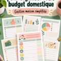 Imprimables gratuits pour organiser votre budget domestique