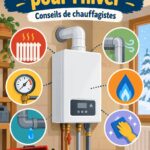 Un technicien vérifie un système de chauffage dans une maison