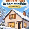 Maison bien protégée contre le froid en hiver