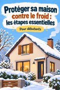 Maison bien protégée contre le froid en hiver