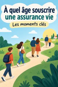Femme souriante réfléchissant à son avenir financier avec des documents sur une table, symbolisant l'assurance vie.